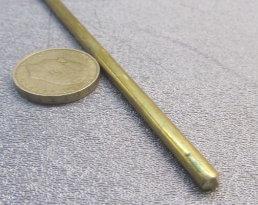 360 Brass Rod 3/16″ (.188″) Diameter x 24.0″ Length, 4 Pcs, 8 Ft