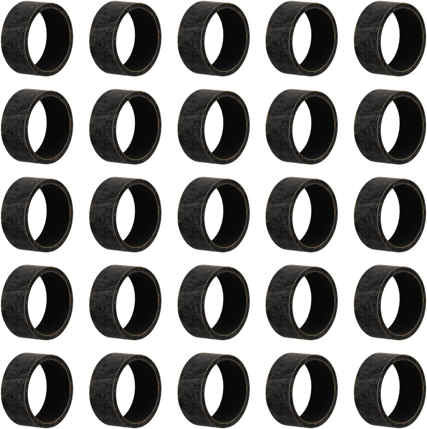 25/50/100 Pack 1/2″ PEX Copper Crimp Rings, 1/2“ × 25pcs,