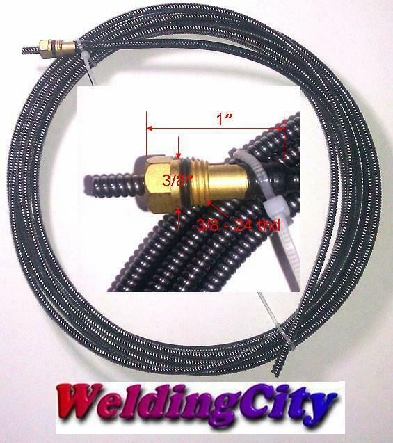 WeldingCity® 2-pk MIG Welding Gun Liner 194-012 .035″-.045″ 15-ft Miller Hobart