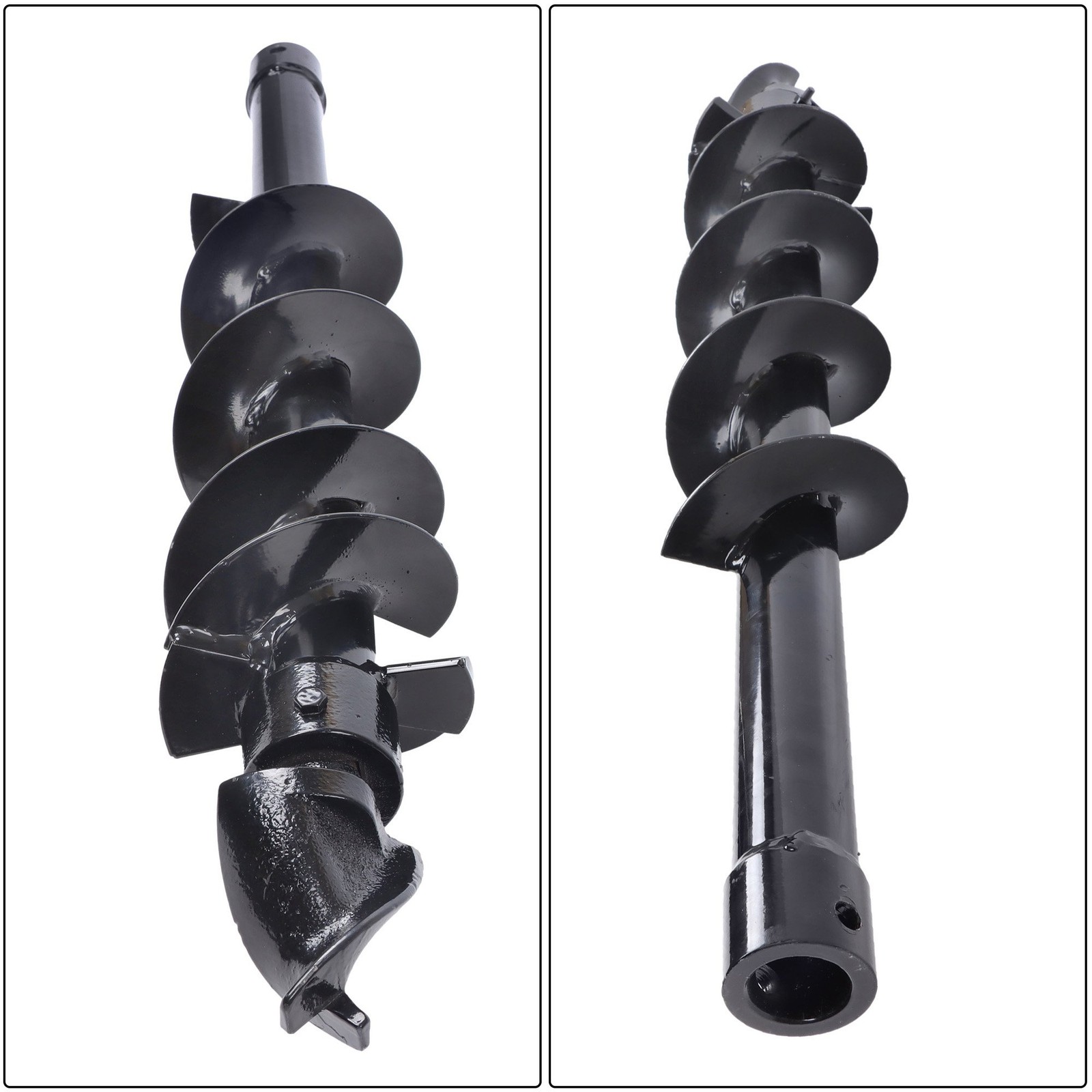 150mm diameter Auger Post Hole Attachment for mini excavator W/ Drill pipe & bit