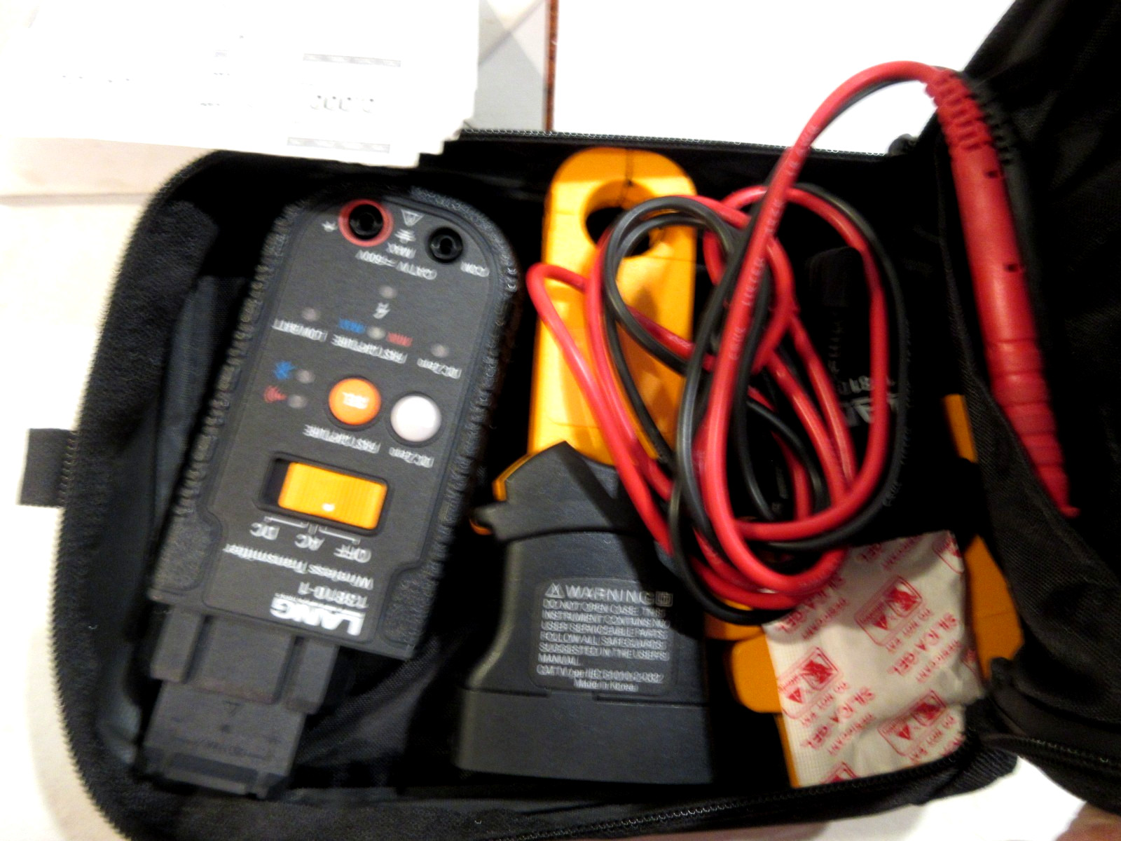 Lang Automotive Wireless Clamp Meter #13810 w/Directions & Original Box