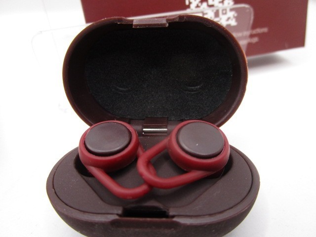 Hears BURGUNDY BREEZE Premium earplugs Noise Reduction 17 decibels 25 dB NIB