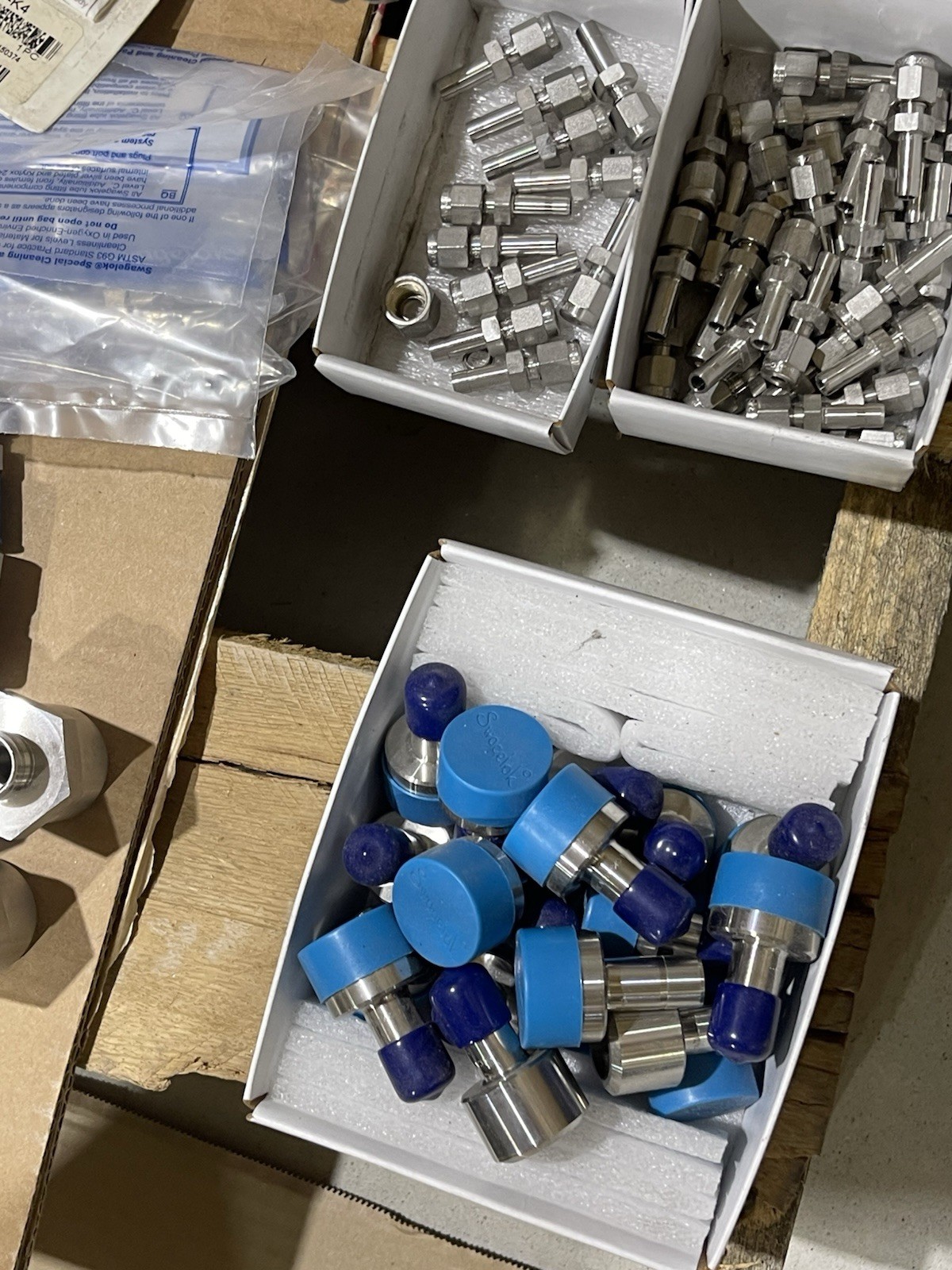 Lot Of Swagelok Fittings, Hoses, Valves, Filters, SS Stainless Steel, HC C-276