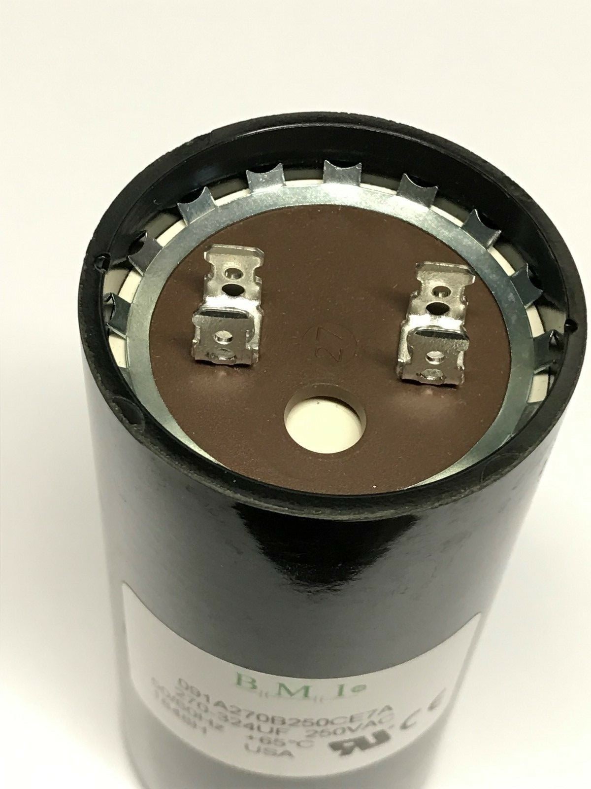270-324UF 250 VAC Capacitor 091A270B250CE7A Same as Baldor EC1270C06SP