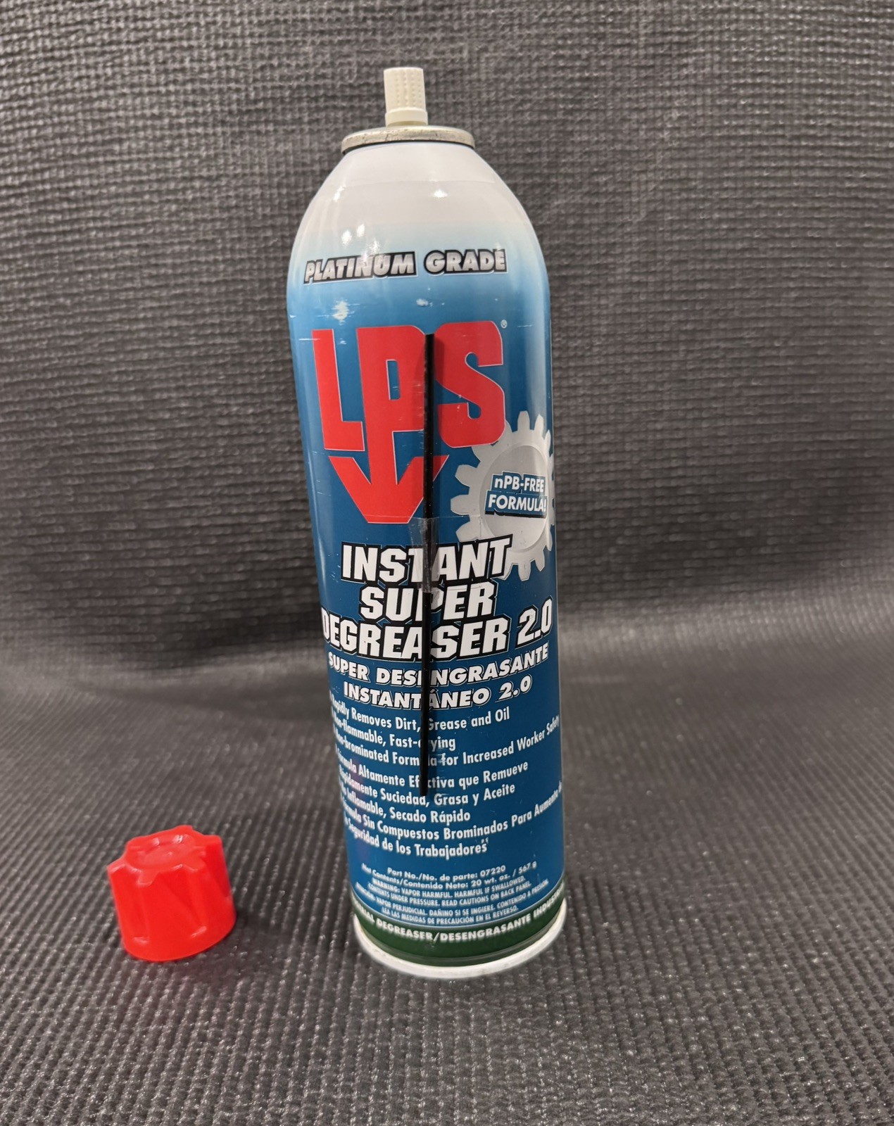 LPS 07220 Instant Super Degreaser 2.0 Heavy Duty 20 oz Aerosol Can – Pack of 11
