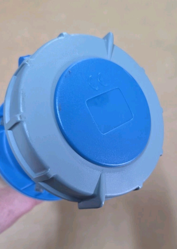 Cooper Female IEC Watertight Connector CD460C9W 60A 250V 3P 4W