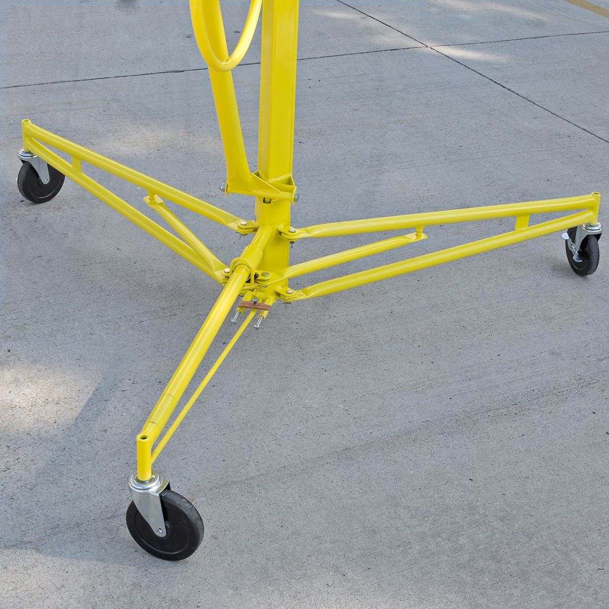 Stark USA 16′ ft Drywall Lift Rolling Lift Up Panel Hoist 150Lbs Caster Wheels