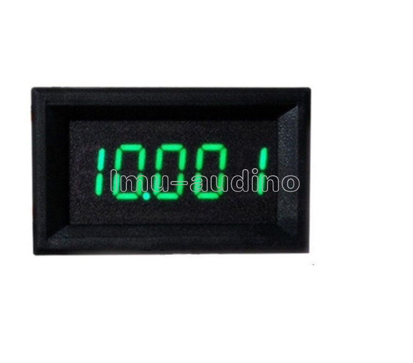 DC 0 4.3000 33,000V Green 5 Digit Precision Digital Voltmeter Voltage Panel