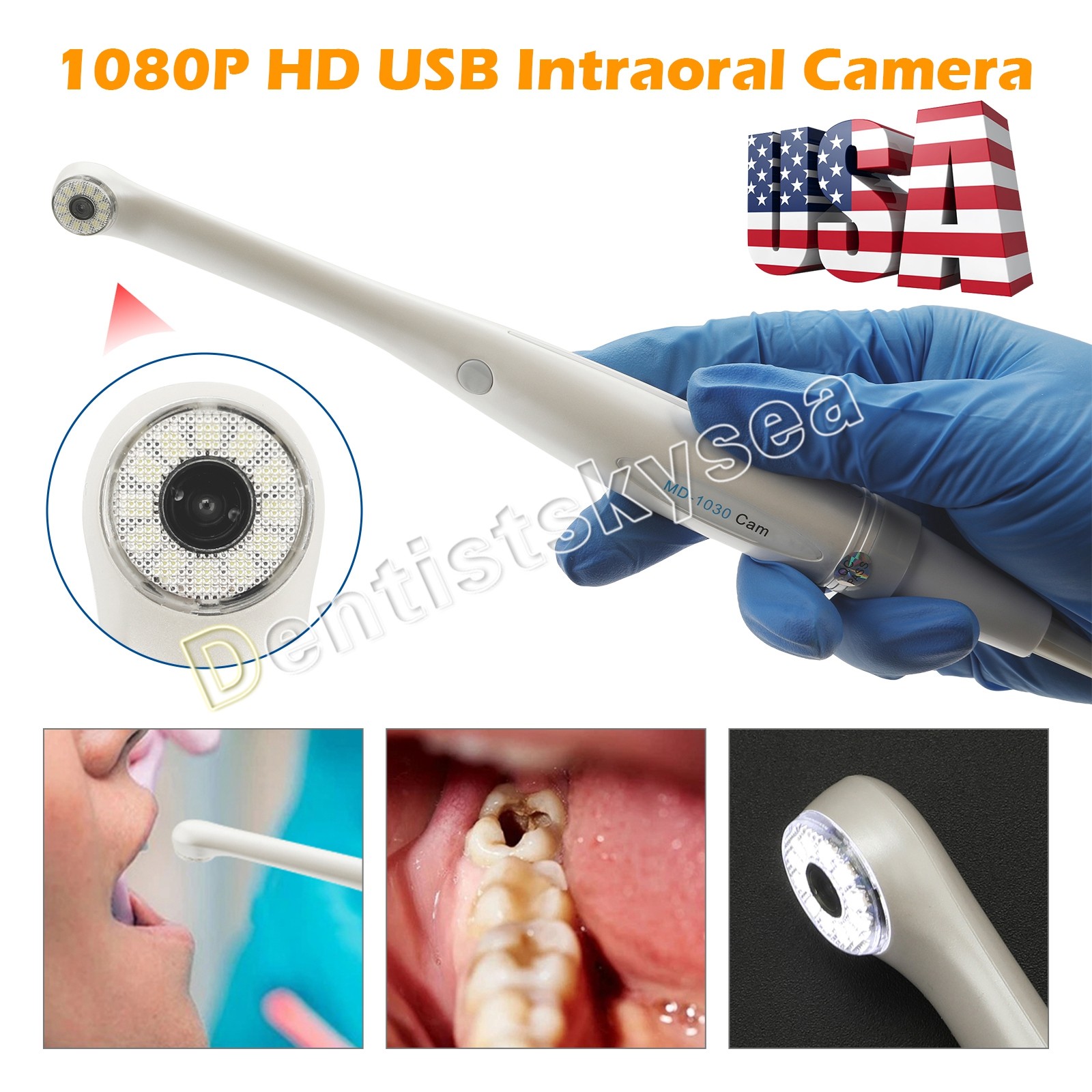 Dental Ultrasonic Piezo Scaler Handpiece fit For EMS WOODPECKER type Tips 135℃