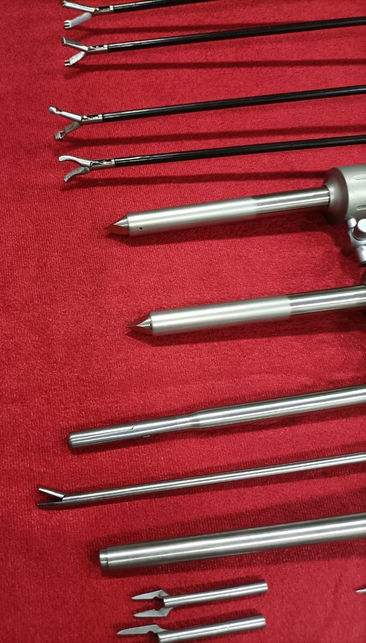 21pc – Laparoscopic Surgery Set SS High Quality Reusable Instruments