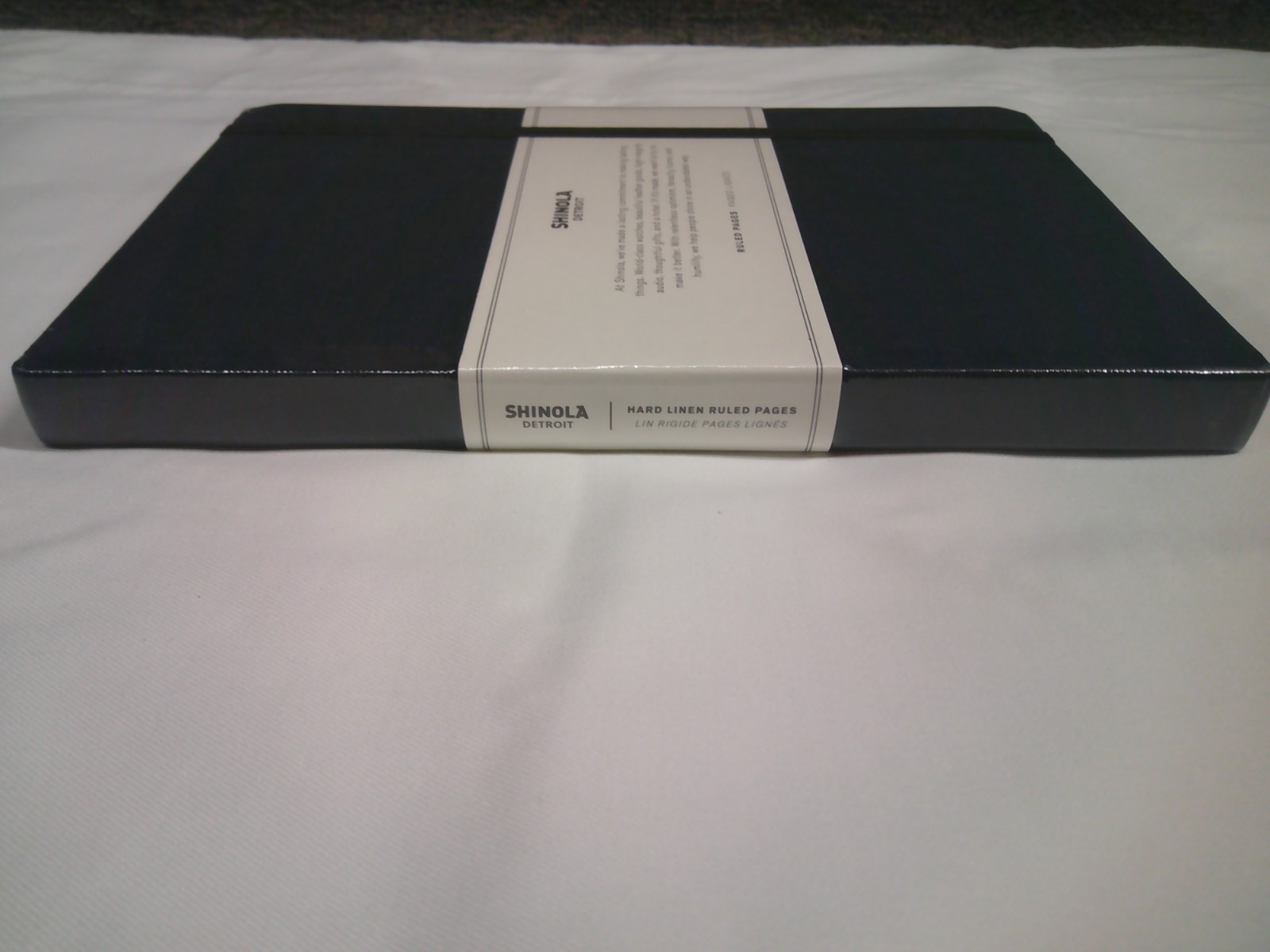 NEW! Shinola Detroit Hard Lined Ruled Pages 5.25″ x 8.25″ 192 Pages 60lb Journal