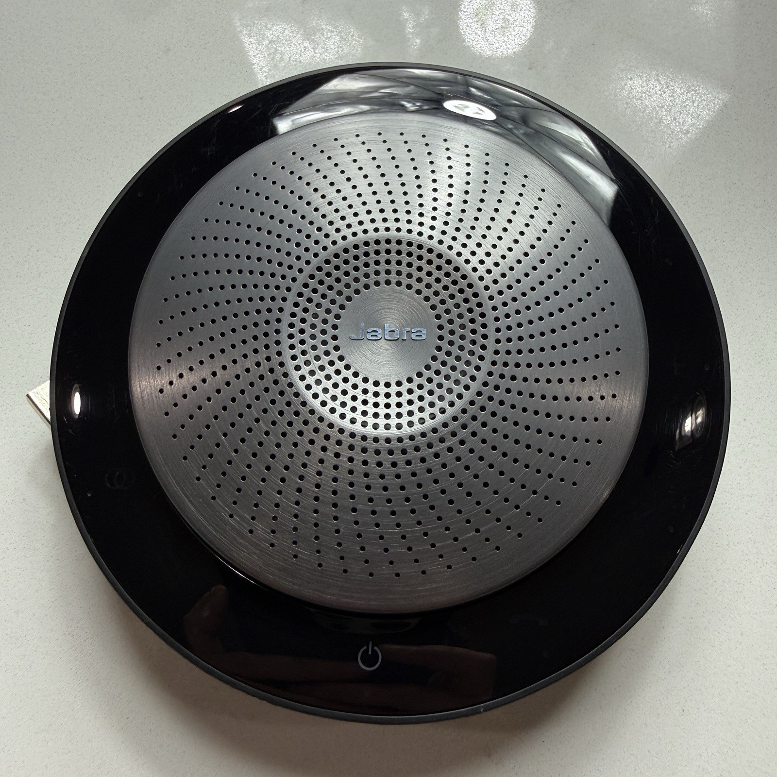 Jabra Speak 710 Bluetooth USB Conference Speakerphone No Dongle Works Plugged In