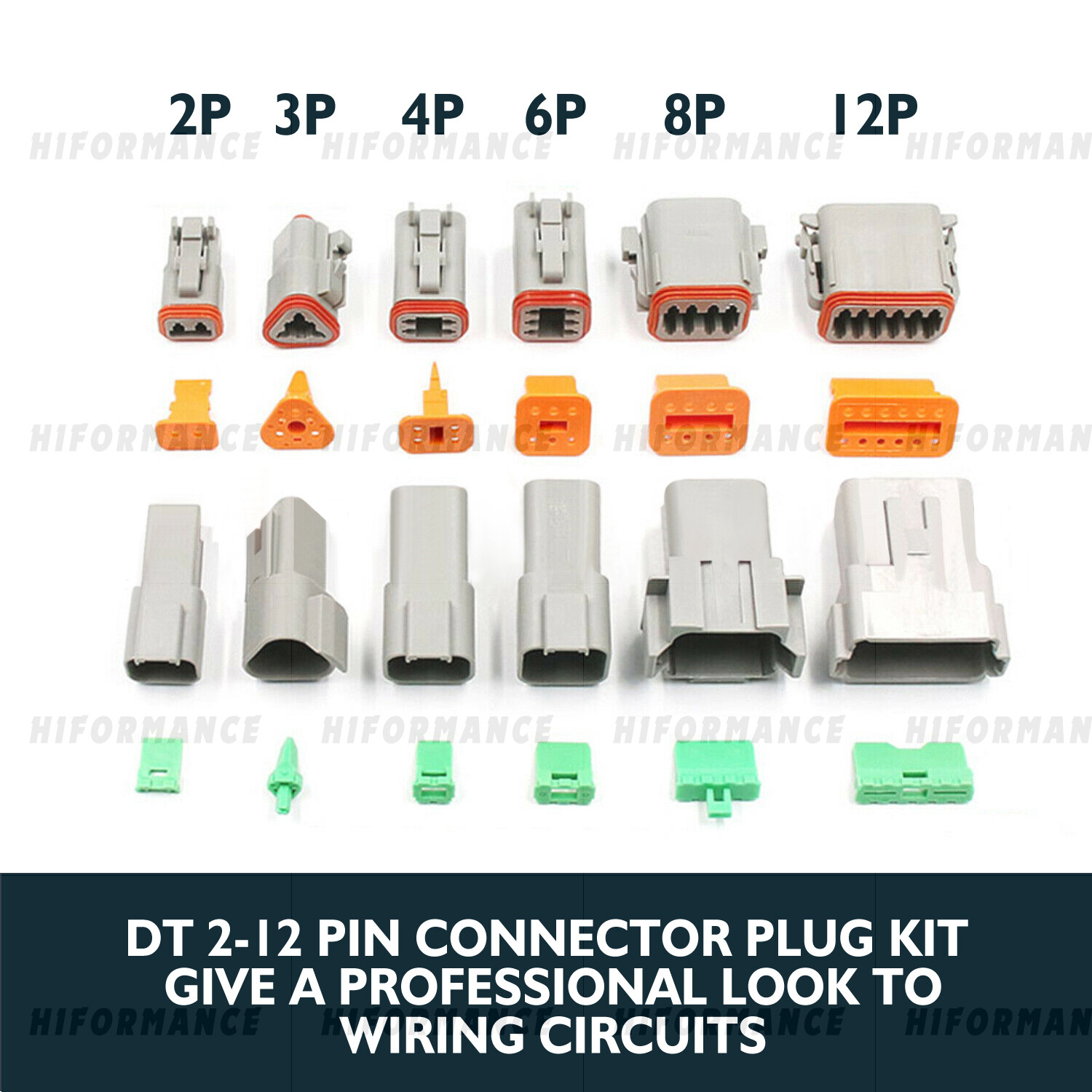 NEW 1750PCS Deutsch DT Connector Plug Kit With Deutsch Crimp Tool Auto Marine