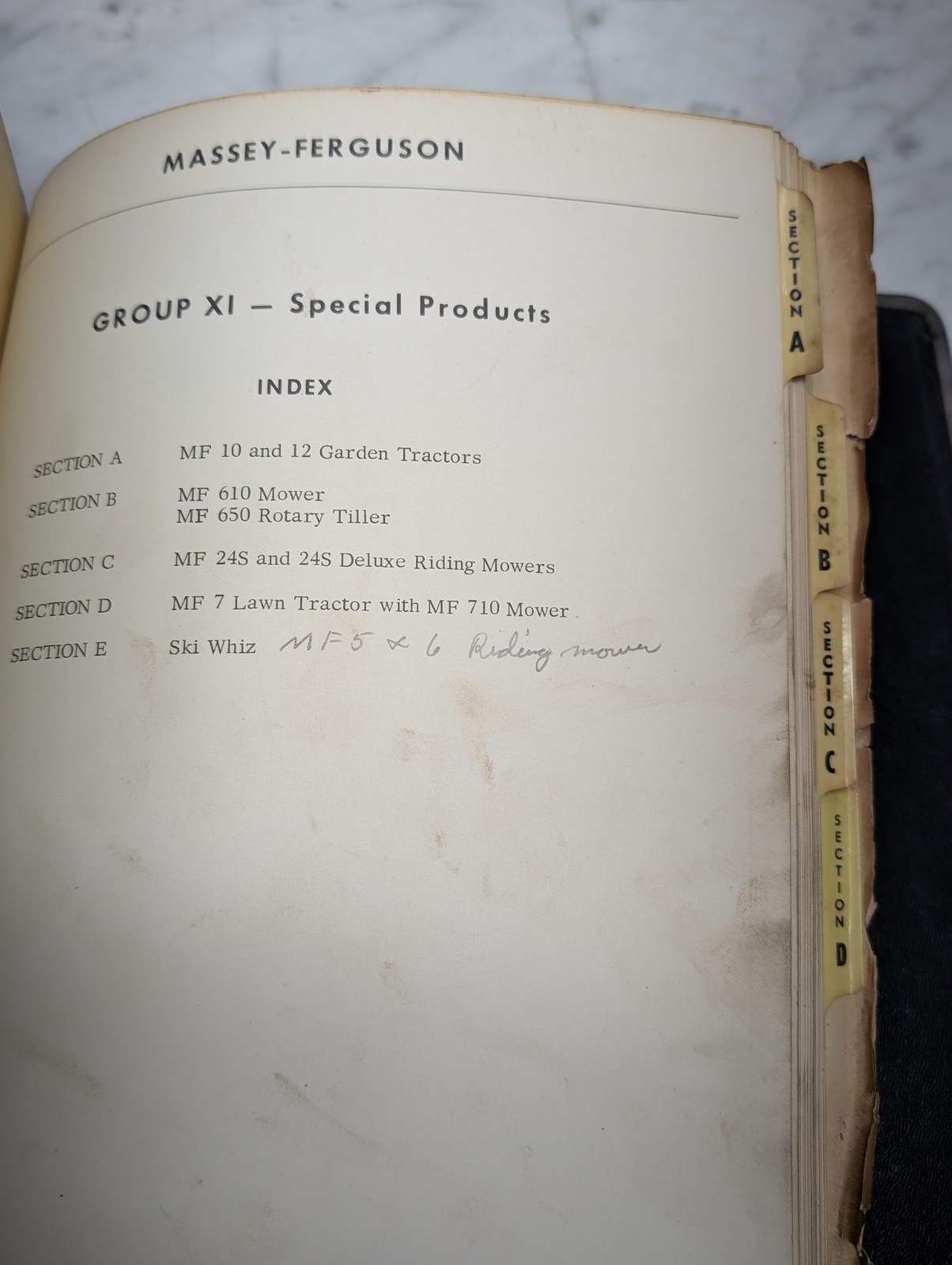 Massey-Ferguson Technical Maintenance Service Manual 5 Volumes Tractors+ MF 1969
