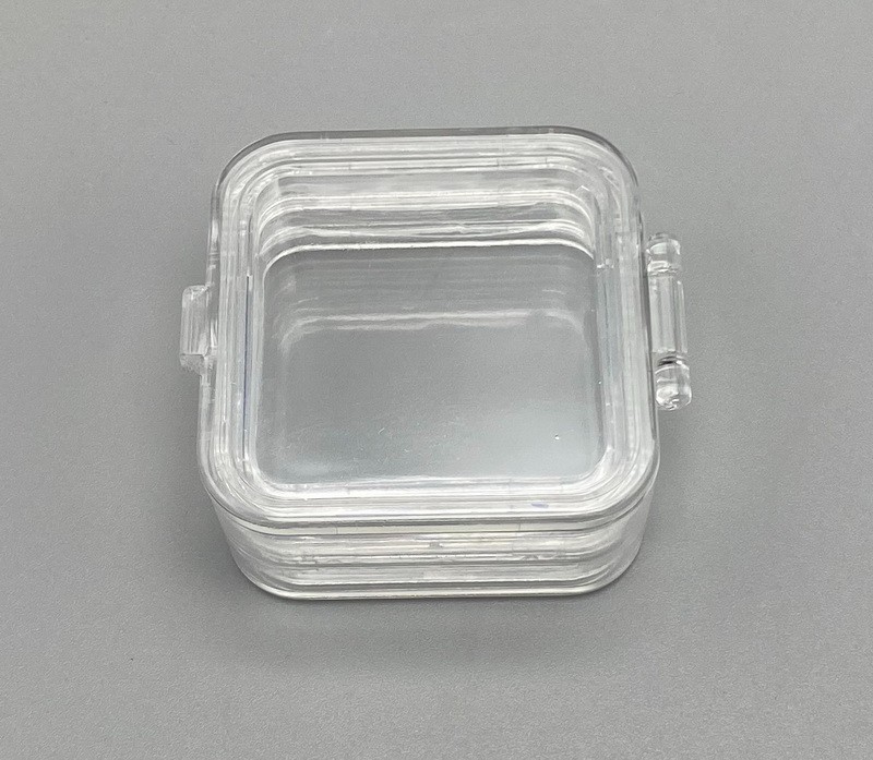 Dental Denture Hinged Display Box Film Membrane Storage Case False Teeth Case
