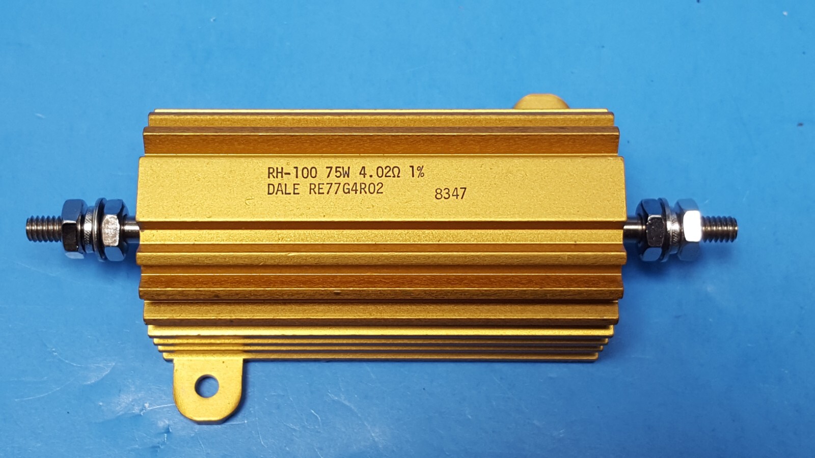 Power Resistor,RE77G4R02, DALE, 4.02 ohm, 75W, 1%,5905-00-407-0205, RH-100