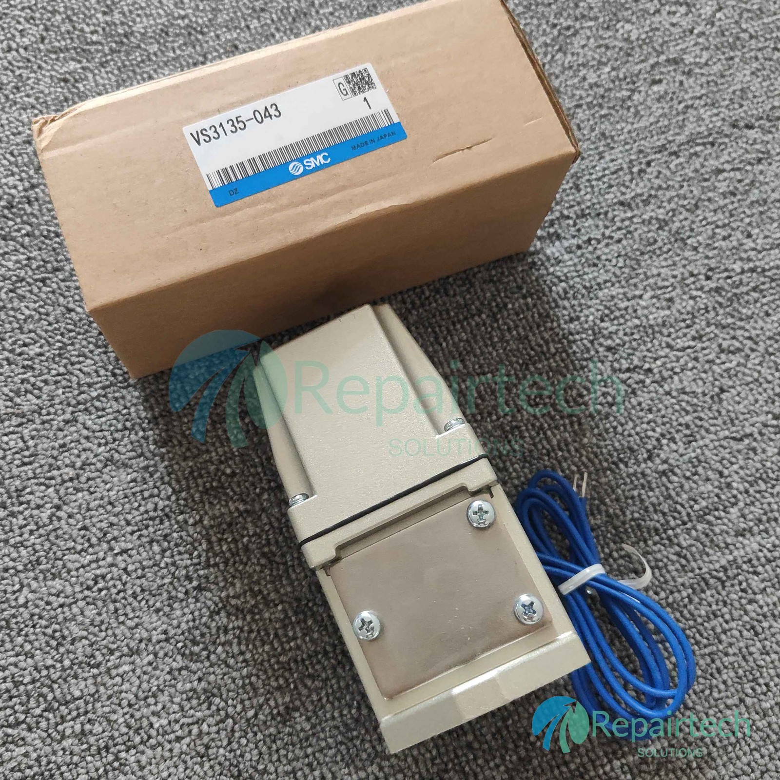 Brand 1Pcs VS3135-043 Fit SMC solenoid valve AC110V 50/60Hz,AC100-110V 50Hz