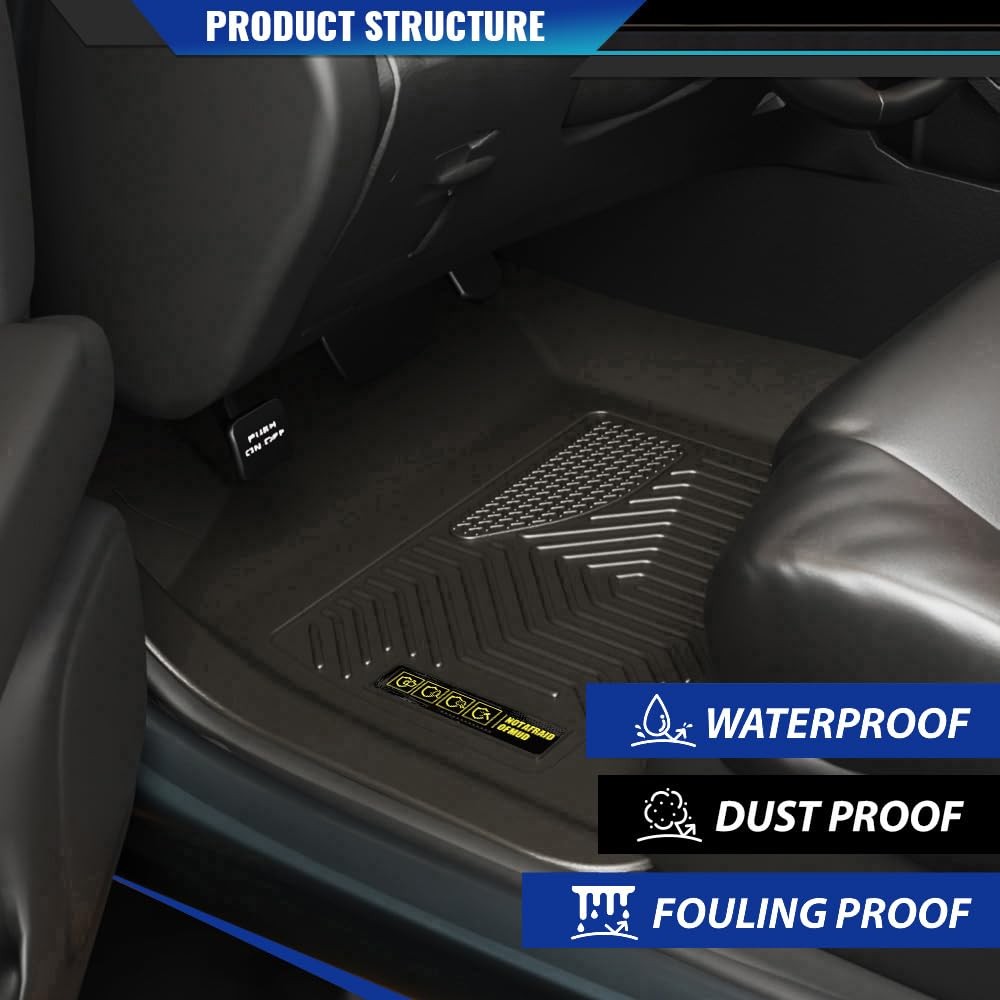 TPE Floor Mats 4Runner 2013-2024 LX GX460 2014-2023 All Weather 3PCS