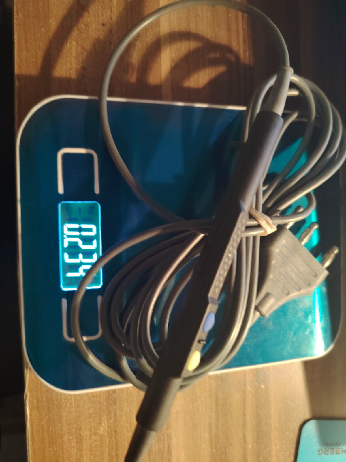 Monopolar handpiece, with 2 pushbuttons and hard cable 5 m