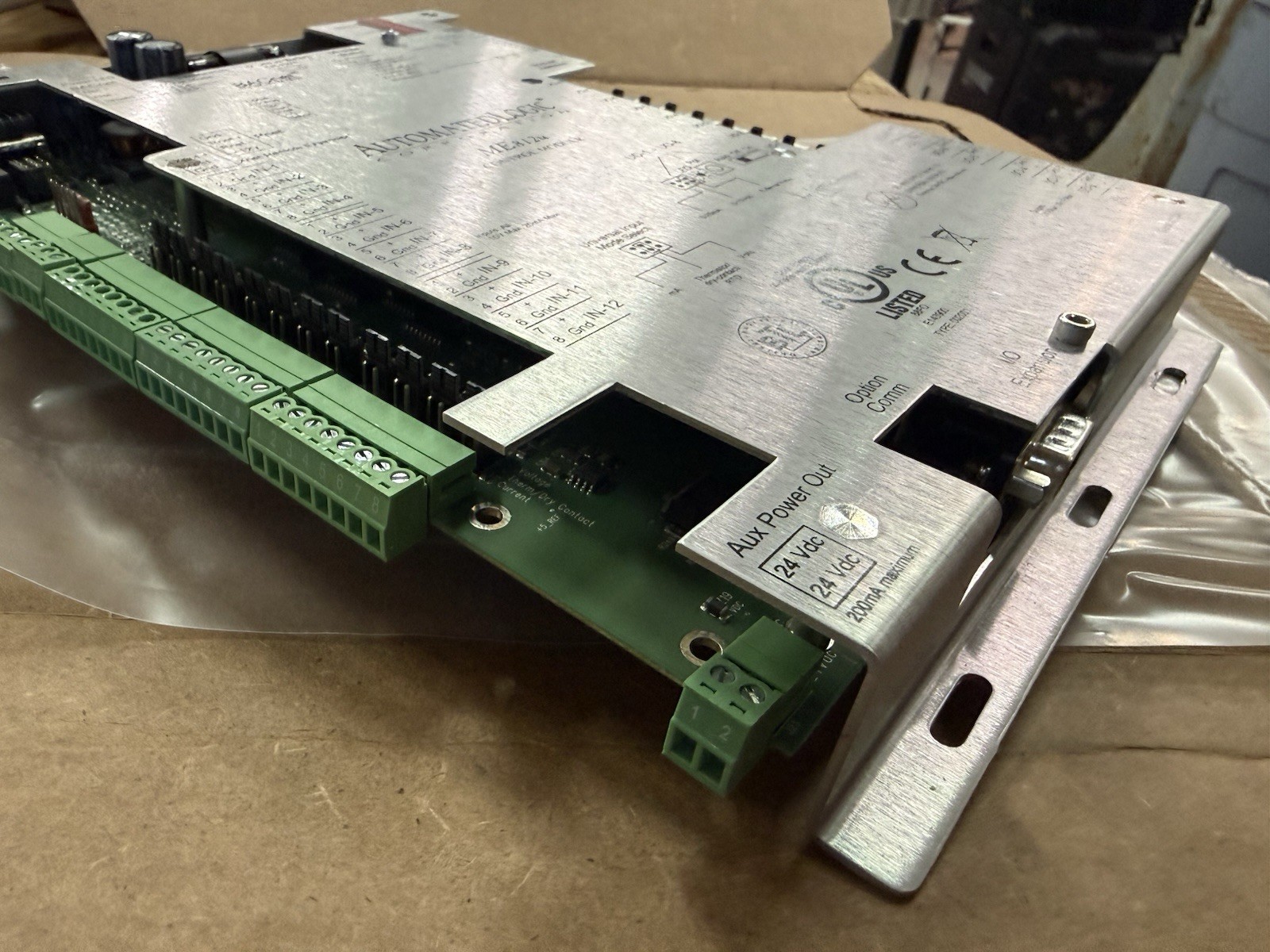 Automated Logic ME812u BACnet Control Module BAS HVAC Controller Rev 16