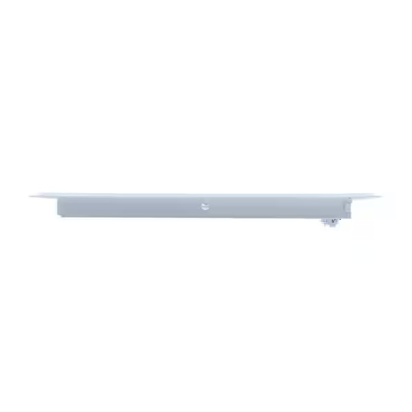 9-3/4 in. x 4 in. Steel Floor Register with 7/8 in. Drop in White