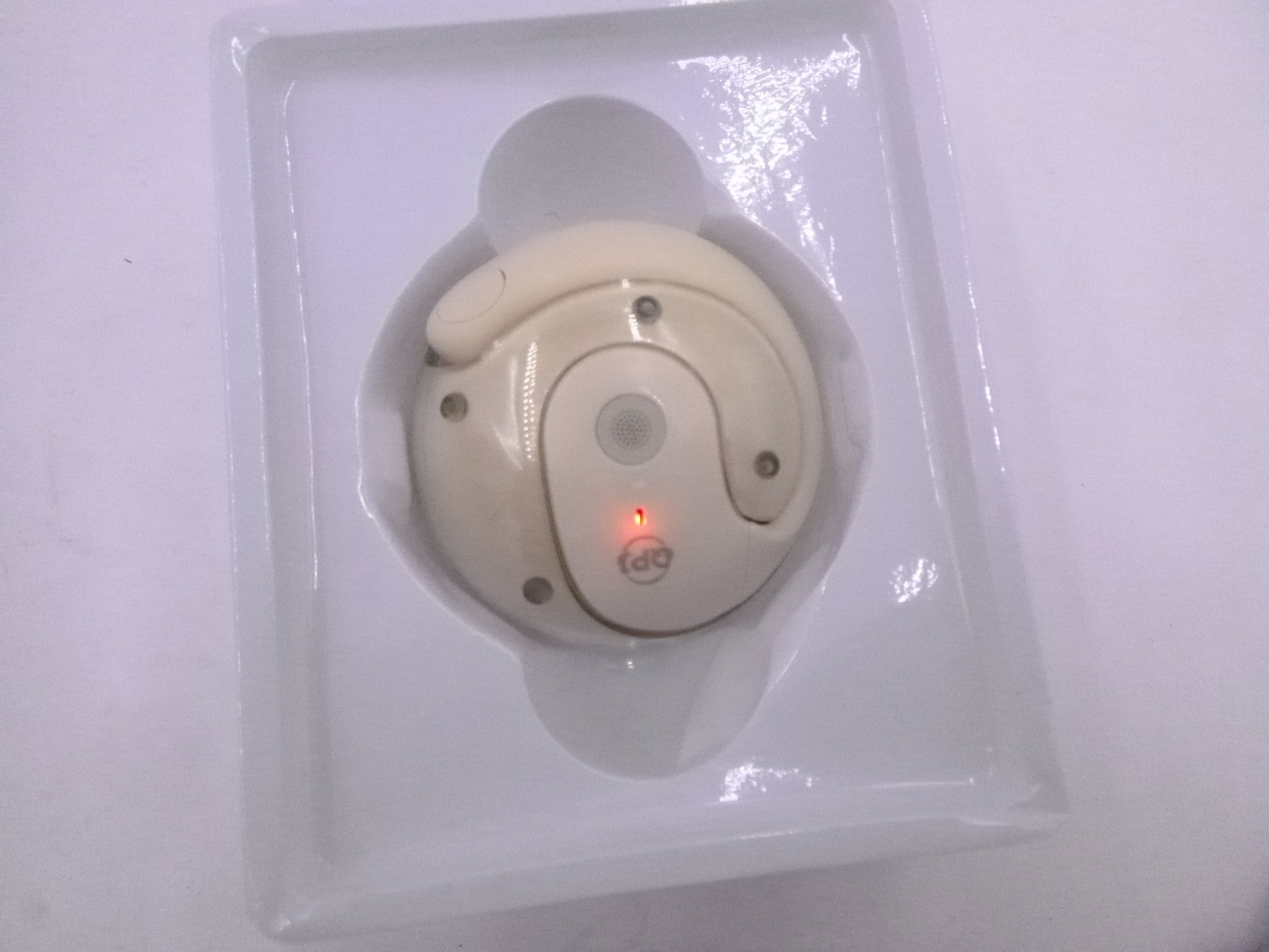 2 PACK QPJ OWST2 Open Ear Bluetooth Wireless Earbuds White