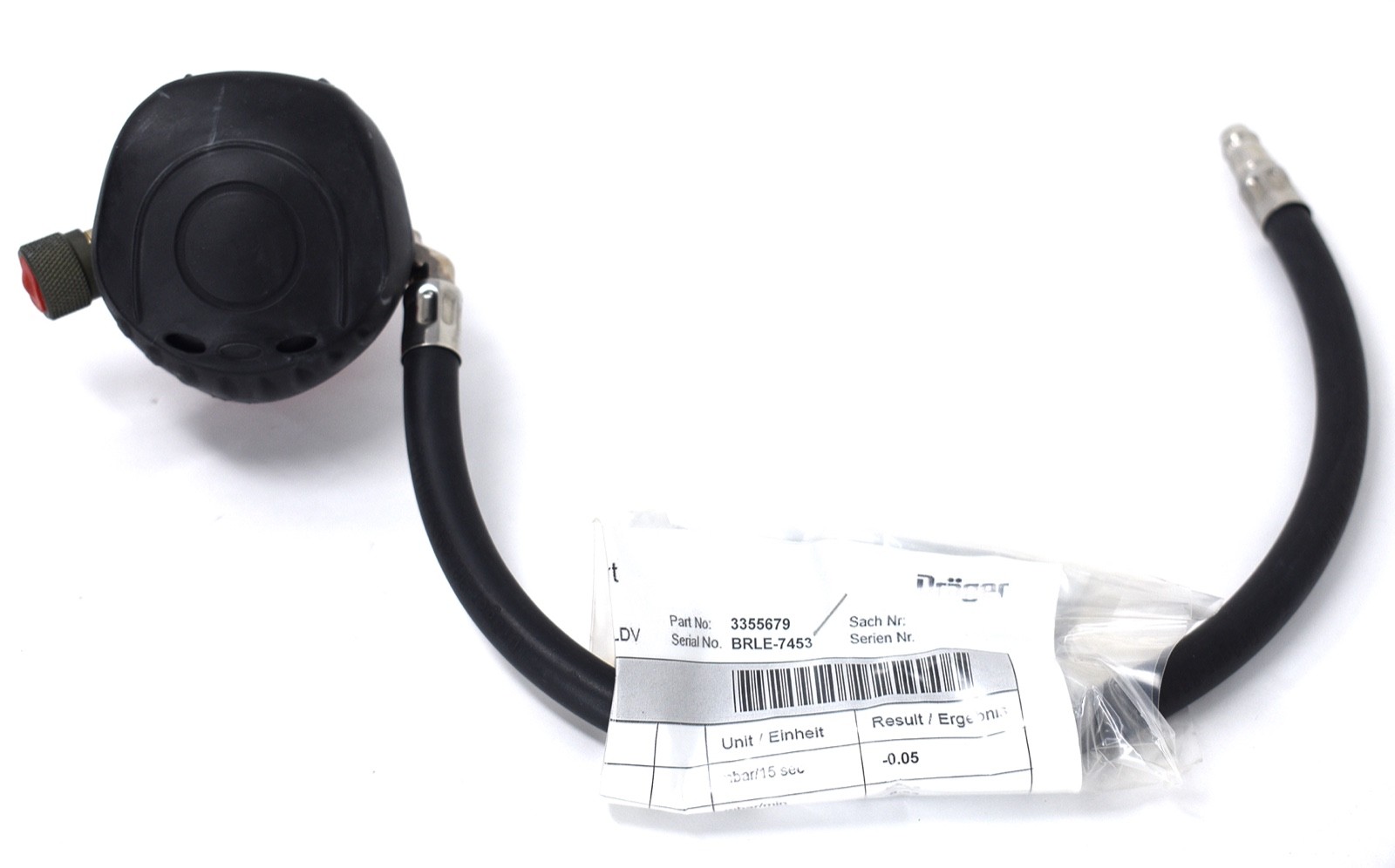 Dräger 3355679 – NIOSH – Lung Demand Valve | Drager – Made in UK | New in Box |