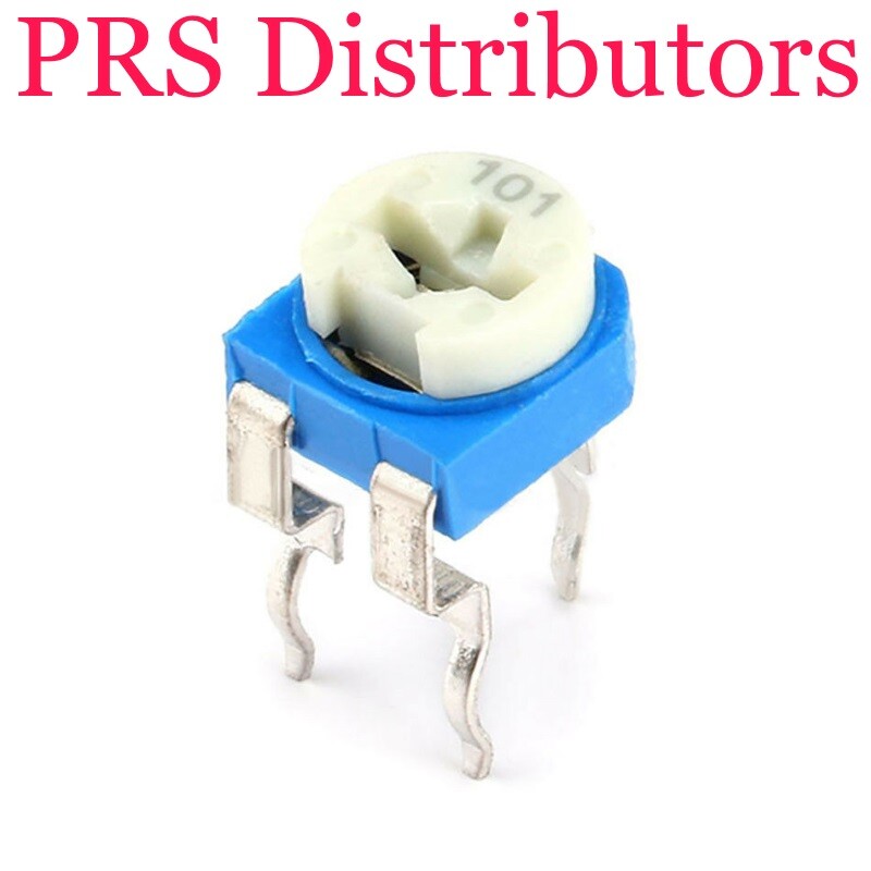 50 Trimmers Potentiometers 100Ω to 1MΩ Adjustable Variable Resistors RM-065