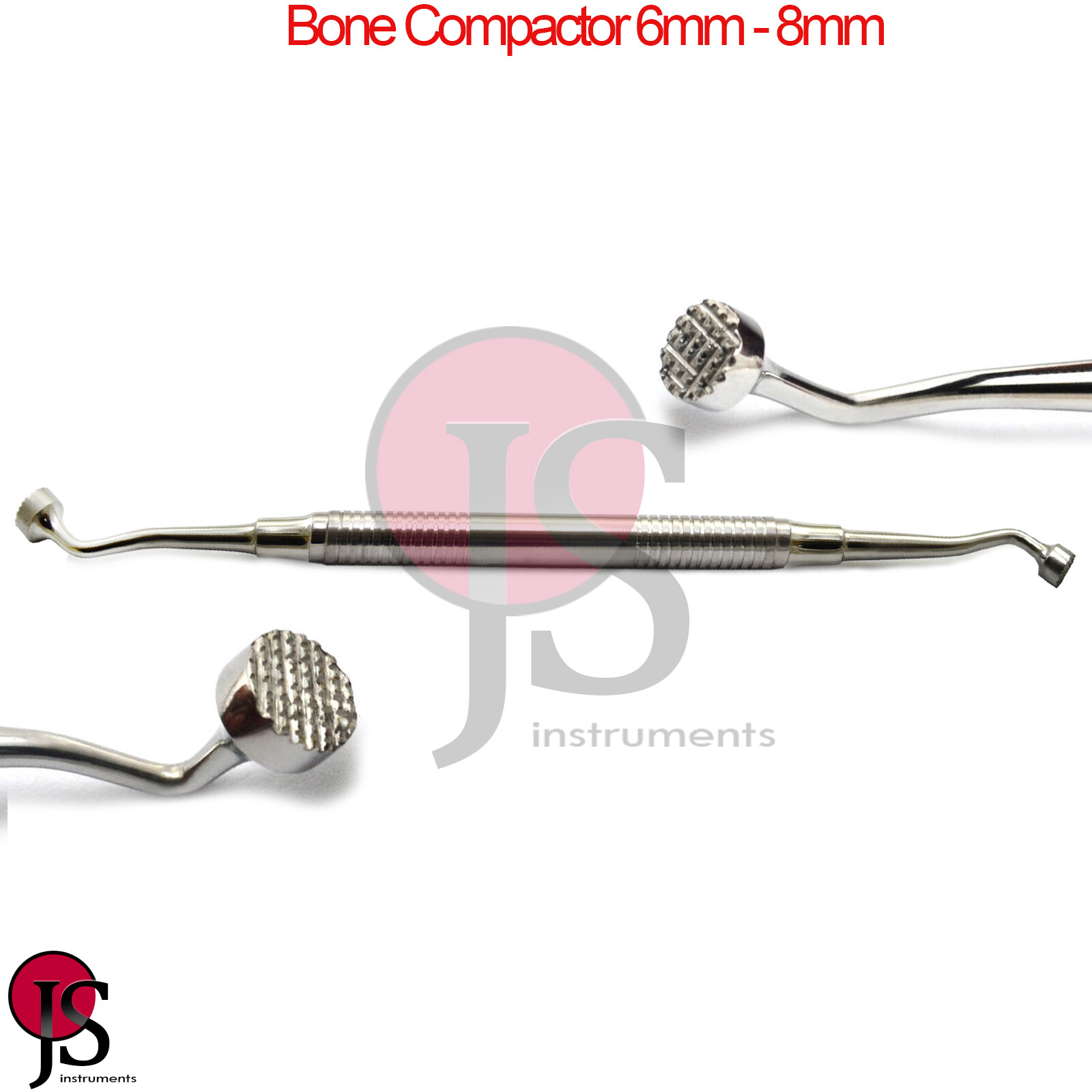 Dental Implant Bone Graft Compactor Plugger Condenser Grafting Instruments