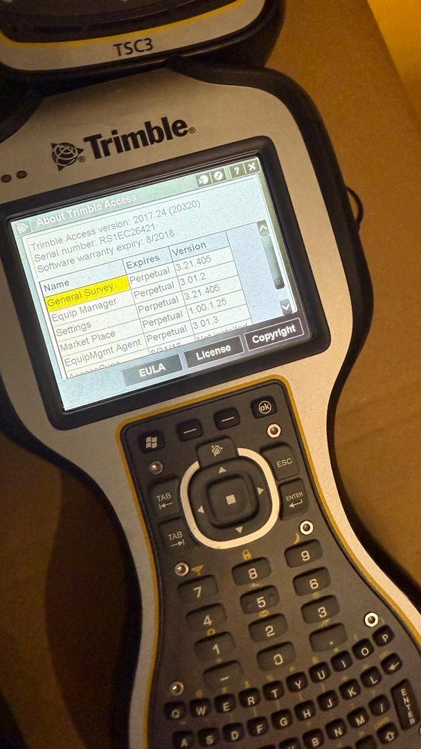 Trimble TSC3 | Internal 2.4 GHz Radio | TAccess | Robotic & GNSS Surveying | BAG