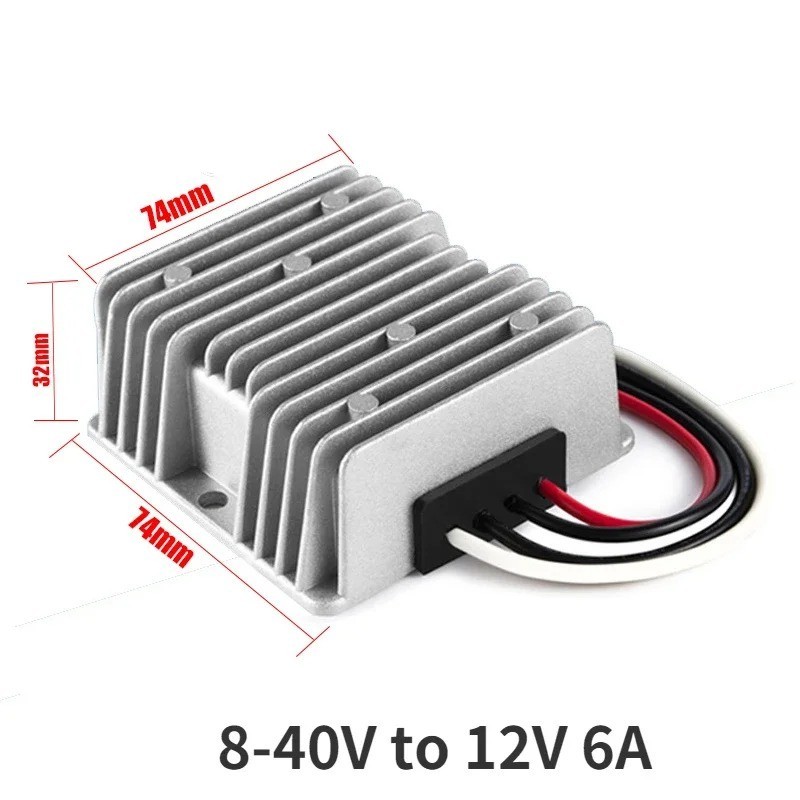 8V-40V to 12V 13.8V 19V DC-DC Voltage Stabilizer 3-30A Power Converter Regulator