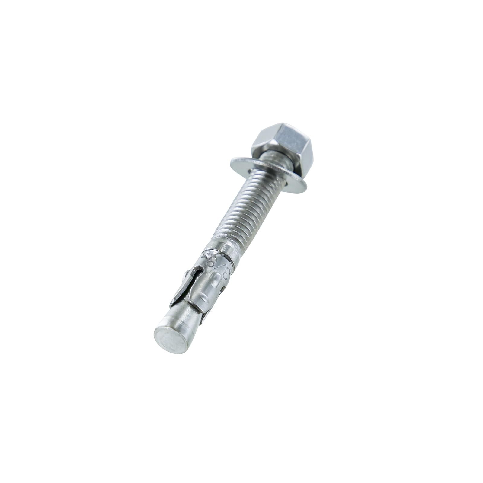 Conquest 3/8″ x 3″ Type 304 Stainless Steel Wedge Anchors Box of 50 Heavy Dut…