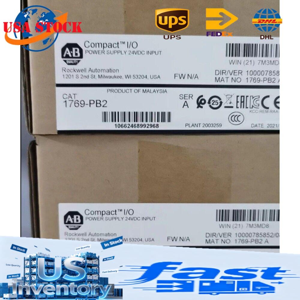 Sealed AB 1769-PB2 / A CompactLogix DC 2A/0.8A Power Supply 1769PB2 NEW