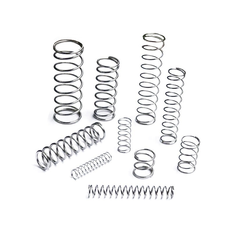 10x 0.6/0.7/0.8mm Wire Dia Stainless Steel 304 Compression Pressure Small Spring