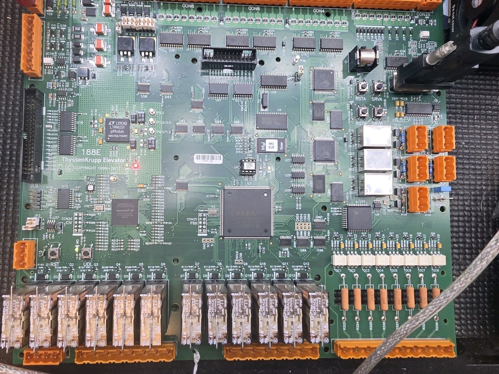 TAC20 CPU 188e 6300KY14 Rev AK thyssenkrupp tkelevator