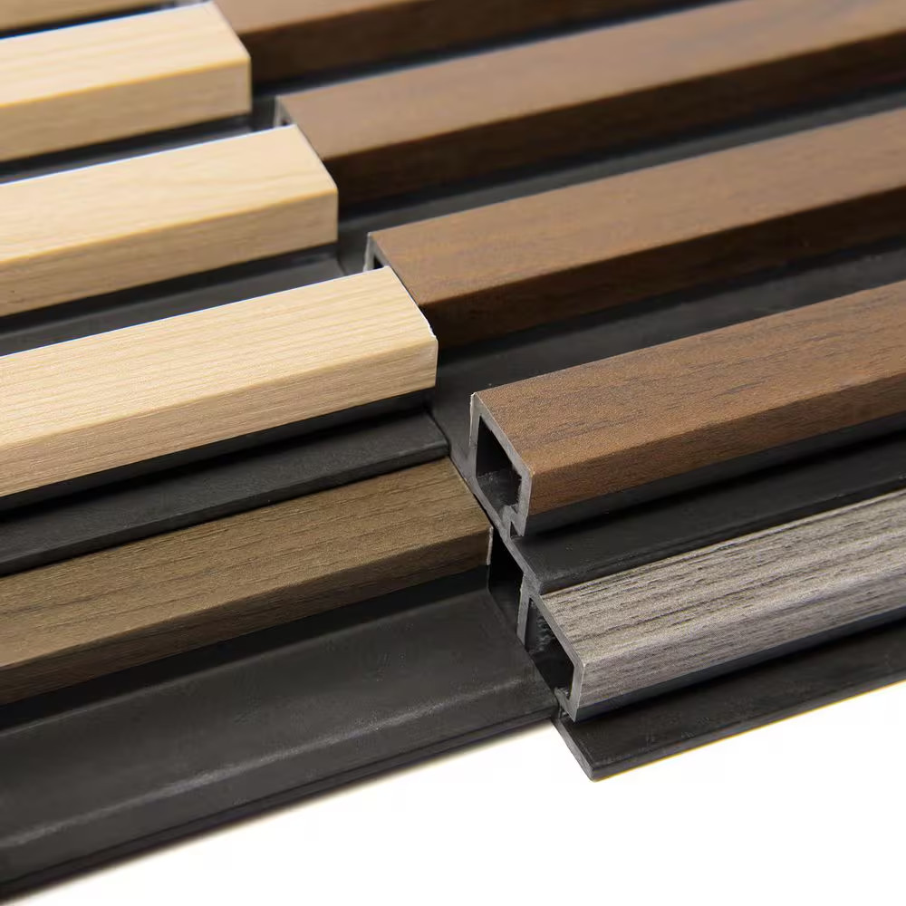 0.7 In. X 5.9 In. X 6.3 In. 4-Colour Samples Pack, PVC Decorative Wall Paneling,