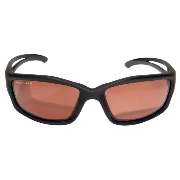 Edge Eyewear Tsk215 Kazbek, Safety Glasses Anti-Scratch, Polarized, Amber