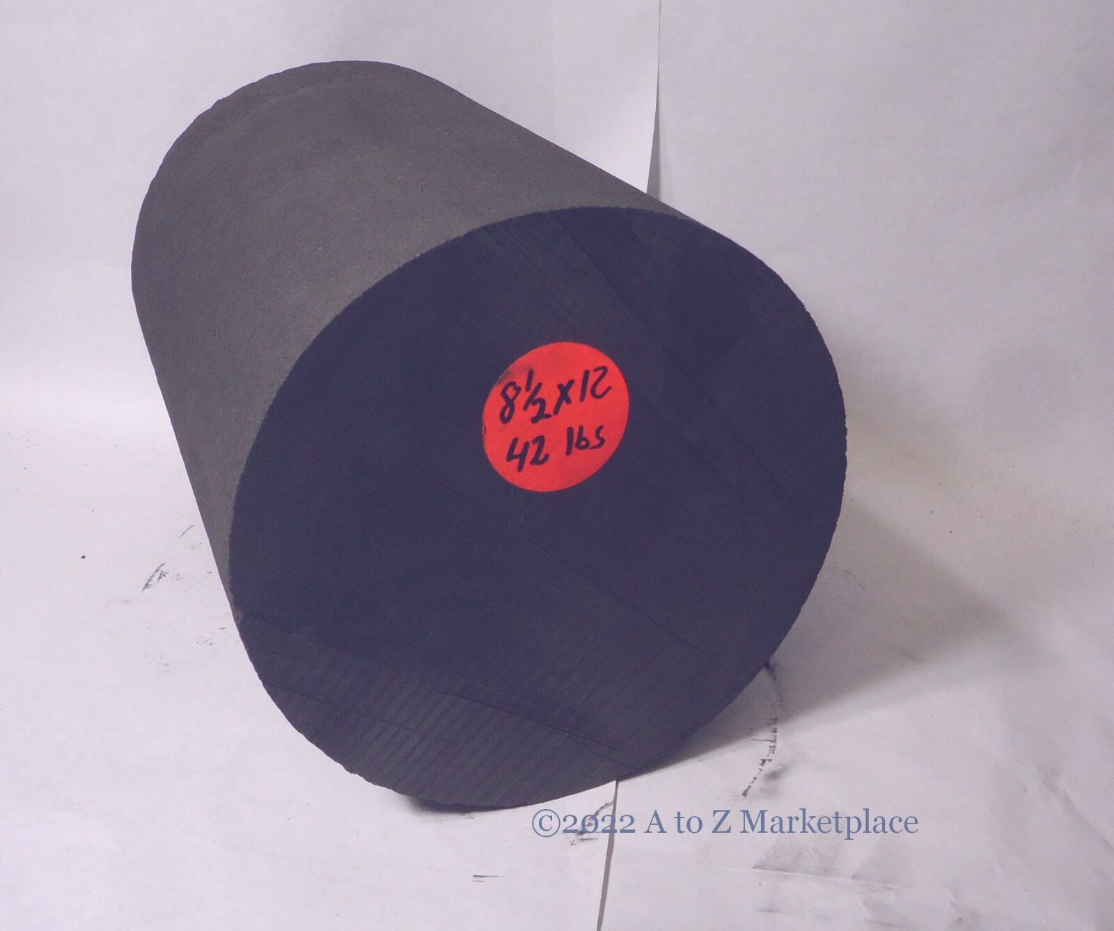 Graphite Anode Electrode High Purity Sifco Plating Round 8-1/2″ x 12″ 42 lbs