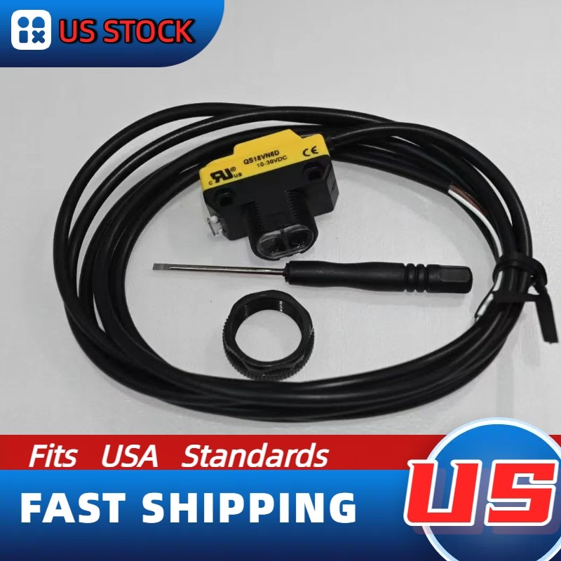 1PC Brand New Banner QS18VN6D Photoelec Sensor Diffuse NPN 10-30VDC Free Ship