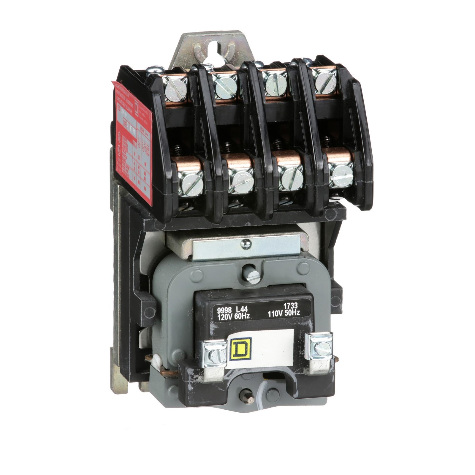 NIB – Square D – 8903LO40V02 – Electrically Held Lighting Contactor, 4-Pole