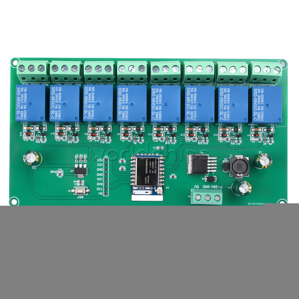 1/2/4/8 Channel ESP32 WIFI Bluetooth BLE Relay Module ESP8266 Development Board