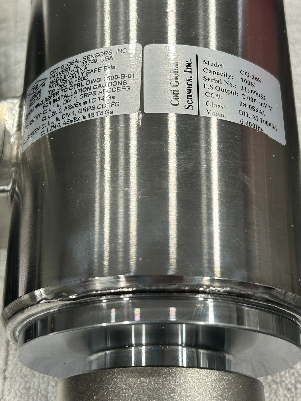 Cardinal SCA 100k Load Cell New