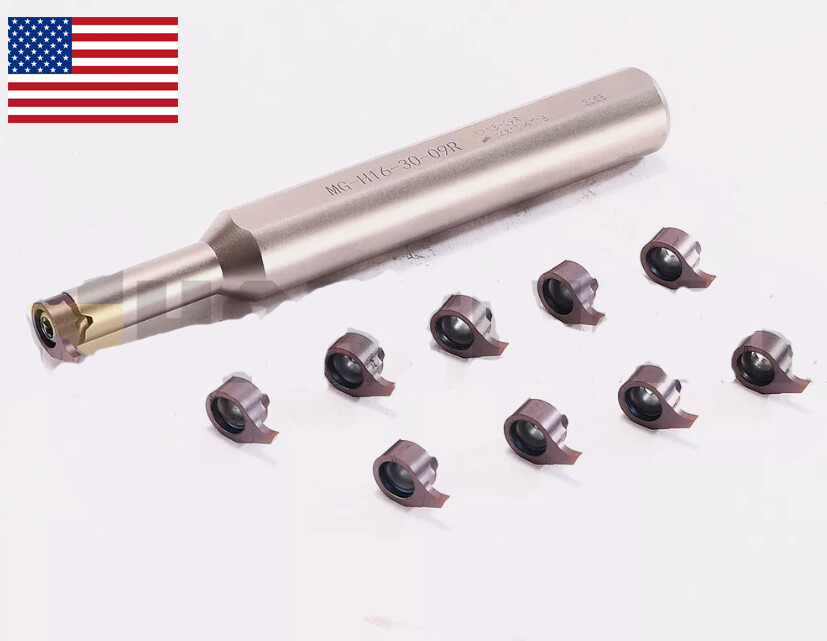 New Indexable Turning Tool Miniature Internal Grooving + 1.5mm Grooving Inserts