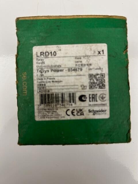 Schneider Electric LRD10 Thermal Overload Relay 4-6 Amp