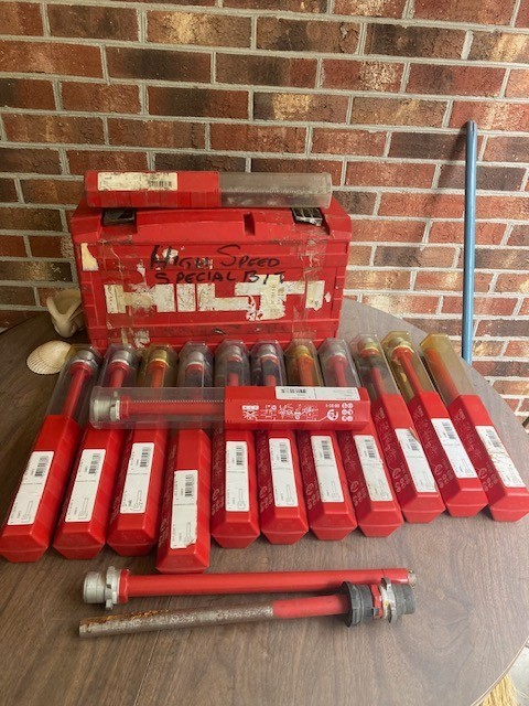 Hilti DD EC-1 Diamond Core Drill Wet Drilling Machine Kit With Core Bits & Case.