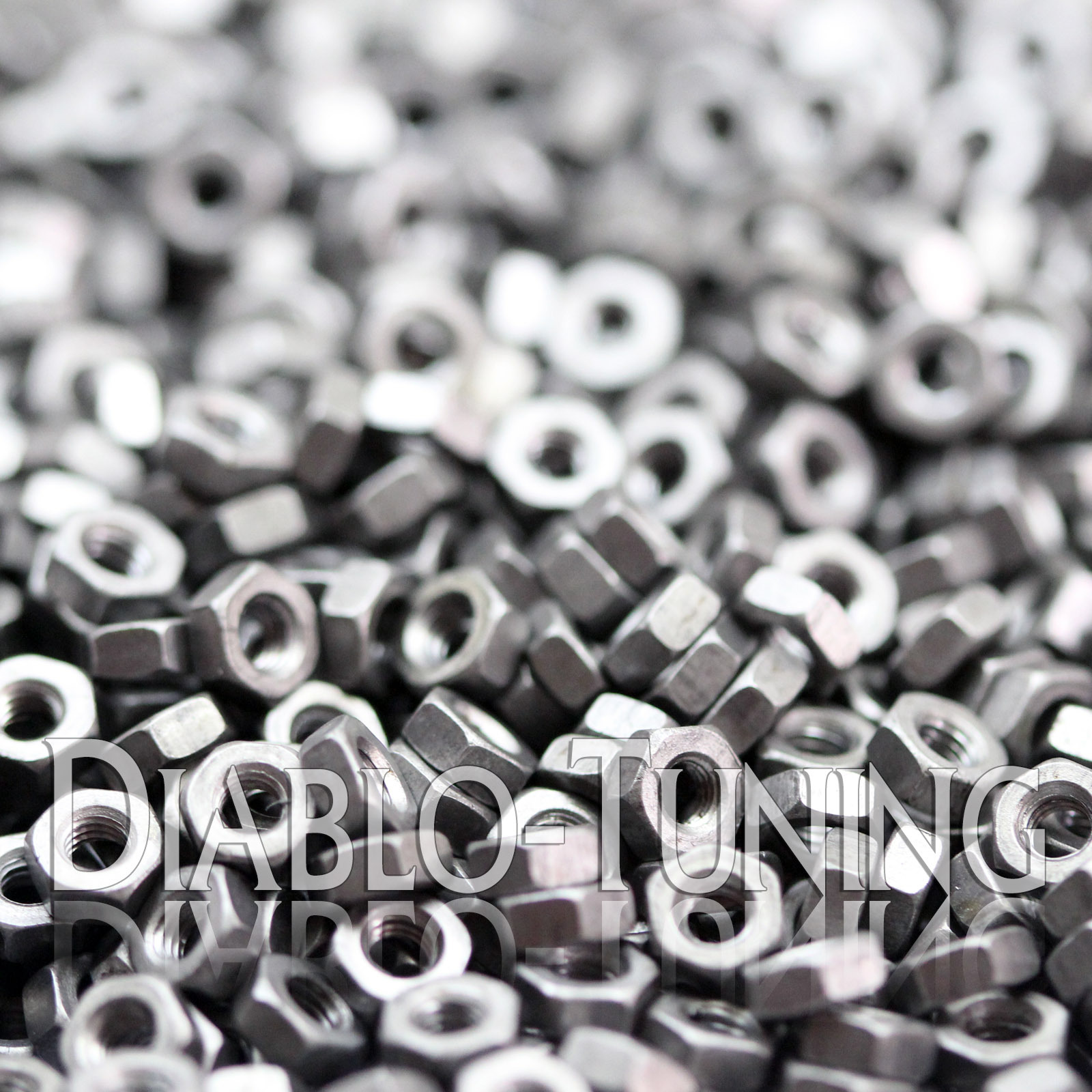 M3-0.5 / 3mm – Qty 10 – Steel Hex Nuts Class 10 Plain Finish – Metric DIN 934