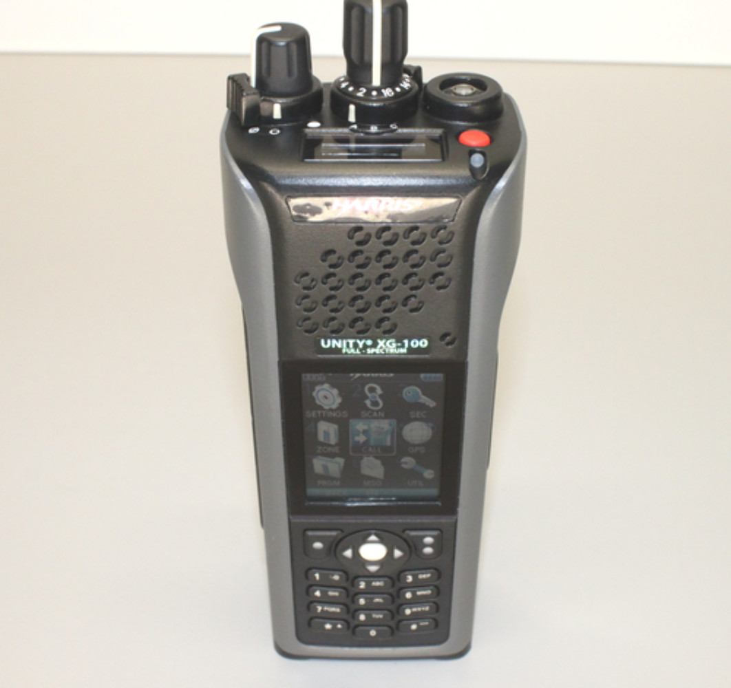 Harris UNITY XG-100P Tri-Band PHASE 2 P25 Trunking/Conv Radio & Battery ONLY