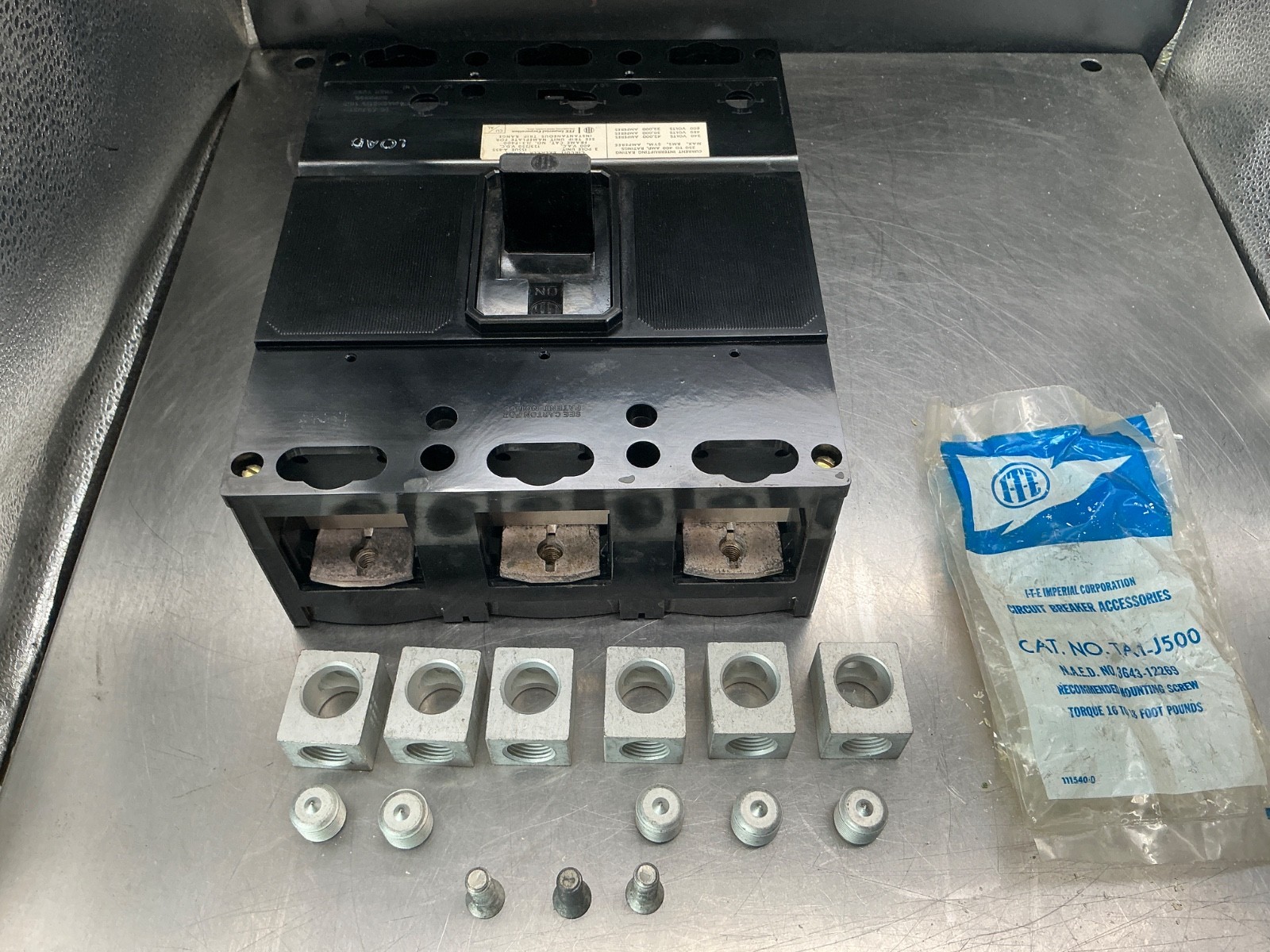 ITE JL3-F400 Circuit Breaker 3-Pole, 600v, 400a