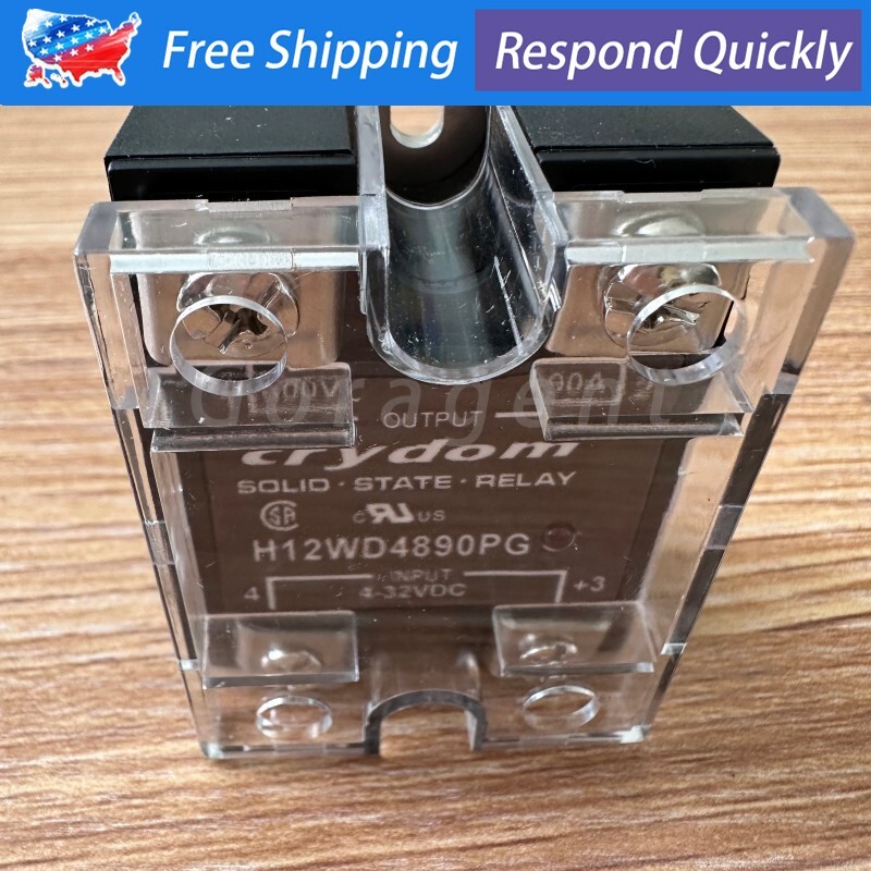 New in Box Solid State Relay For Crydom H12WD4890PG 4-32VDC 600VAC 90A US Stock