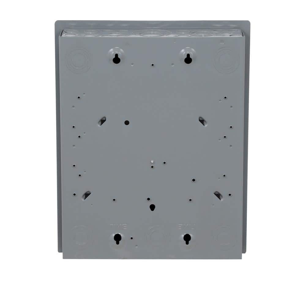 Square-D 125-Amp 12-Space 24-Circuit Indoor Home Main Lug Load Panel Box